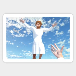 The Ascension of Jesus Sticker